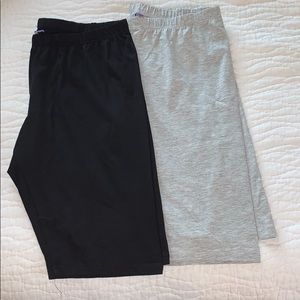 2 pack cotton biker shorts